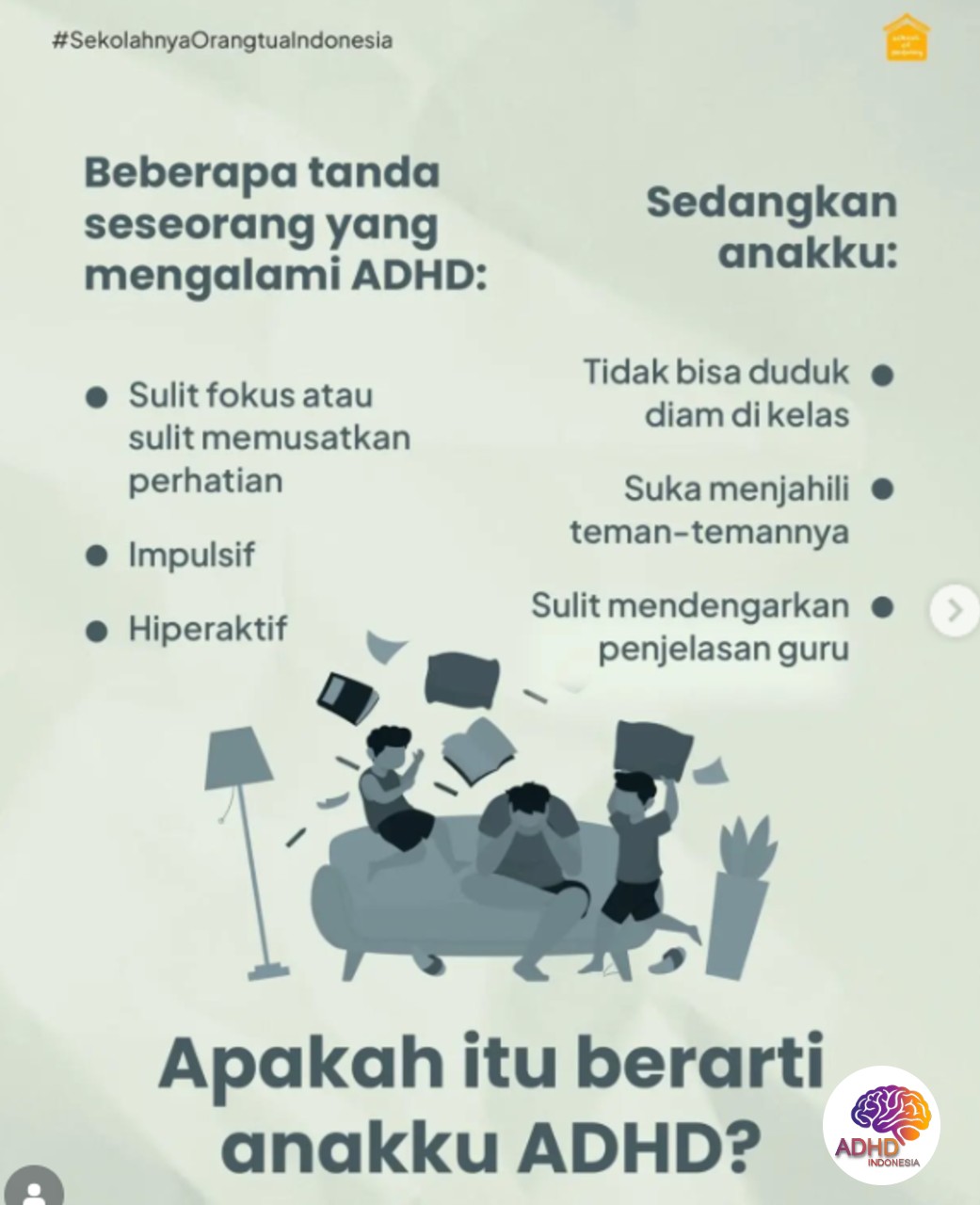 Ciri dan Gejala ADHD pada Anak Usia Dini di Kabupaten Muna