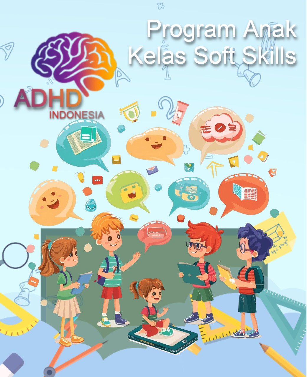 Program ADHD Indonesia Kabupaten Muna Kelas Soft Skills Anak ADHD