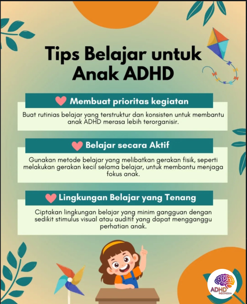 Strategi Belajar yang Cocok untuk Anak ADHD di Kabupaten Muna
