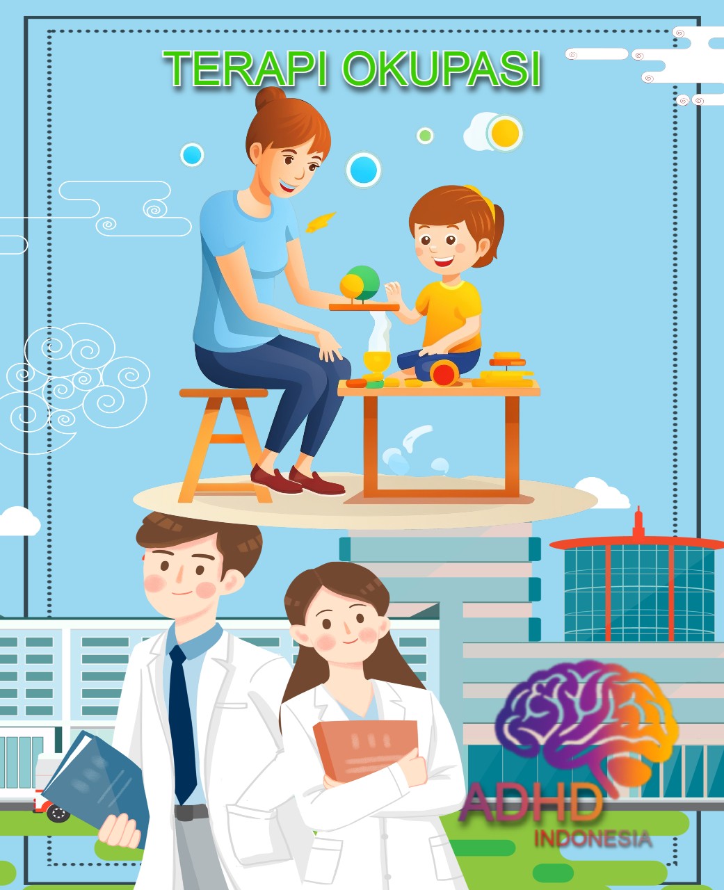 Rujukan untuk Terapi Okupasi untuk Anak ADHD Indonesia Kabupaten Muna